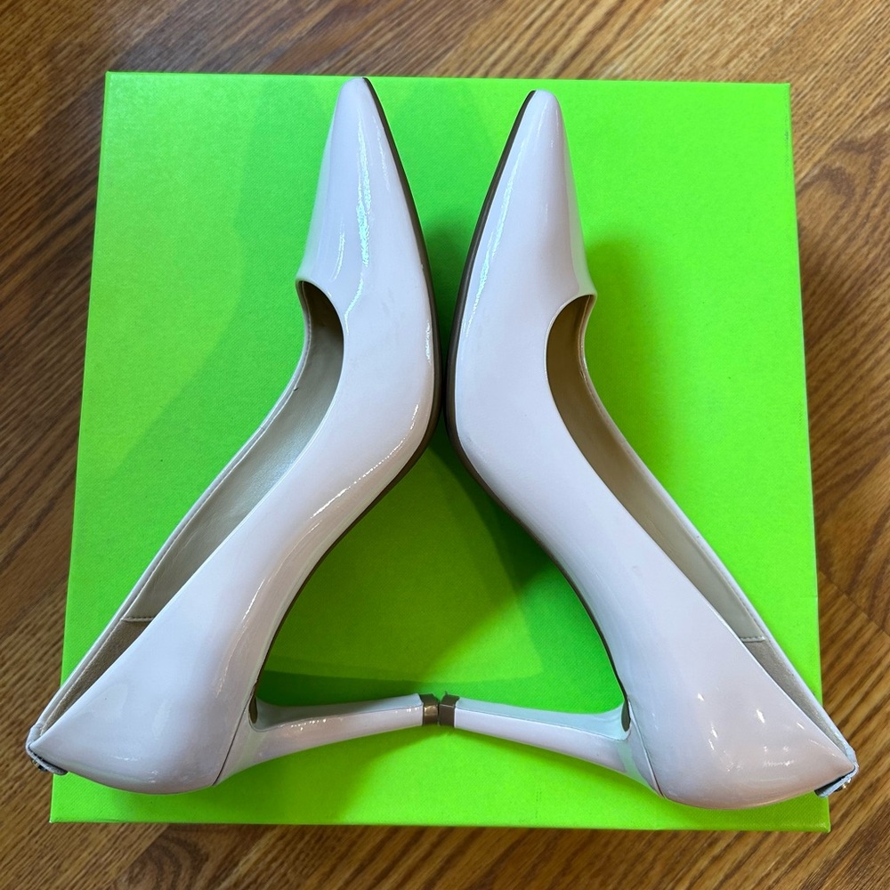 Michael Kors PV18C Pumps Leather Heels Pointed Toe